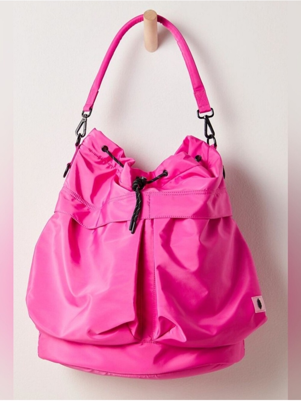 💕PINK💕 DISCONTINUED STYLE HTF FP Movement by Free People Ego Boost Mega Bag NWT